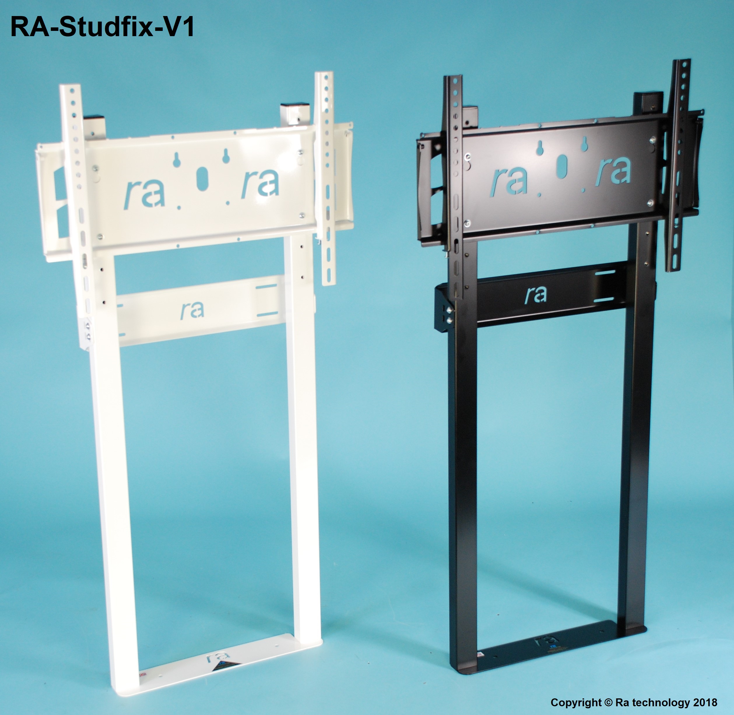 RA-Studfix-V1-LL Wall to Floor Mount for Flat Screens up to 65kg